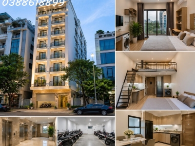 BÁN APARTMENT XUÂN THỦY – CẦU GIẤY – 30 PHÒNG – DÒNG TIỀN 160 TRIỆU/THÁNG – 120M² – 7 TẦNG – MT 10M – 29 TỶ