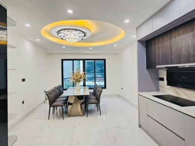BÁN NHÀ BỒ ĐỀ LONG BIÊN DT 78M2 Ô TÔ 7 CHỖ THANG MÁY FULL NỘI THẤT XỊN SÒ