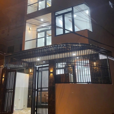 BÁN NHÀ CĂN GÓC 2 MẶT TIỀN 3 TẦNG HẺM OTO PHƯỚC LONG NGAY KĐT PHƯỚC LONG