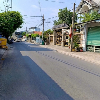 BÁN NHÀ MẶT TIỀN GÁC LỬNG 4 X 32M  SHR  NGUYỄN THỊ PHA – ĐÔNG THẠNH, HÓC MÔN GẤP BÁN CHỈ 5,6 T