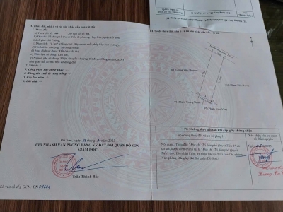 Lô giá rẻ hiếm – chỉ 9xx triệu – gần chợ Quyết Tiến Hợp Đức  ZALO 0567 222 555