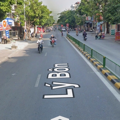 bán đất tặng nhà 2,5 tầng mặt đường Lý Bôn - tp thái bình cũ, ngay kì bá, kinh doanh tốt