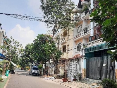 Bán nhà mặt tiền 4 tầng 215m2 6*16m chỉ 11.3 tỷ - KDC Bình Hưng, Bình Chánh - cạnh bến xe Quận 8