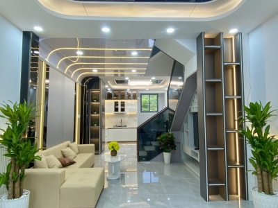 Nhà phố  vừa hoàn thiện 1 trệt 2 lầu có sân thượng giá tốt