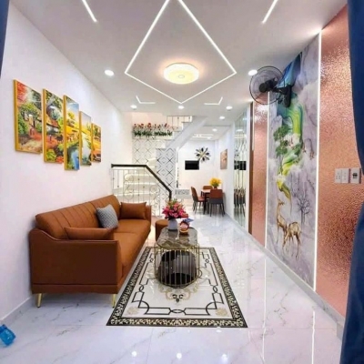 Bán nhà HXH sát Emart Phan Huy Ích dọn vào ở ngay tiện AN CƯ LẠC NGHIỆP nhỉnh 3tỷ.