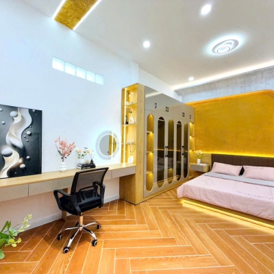 Bán nhà 60M² - Có PN TRỆT gần chợ Hạnh Thông Tây giá 5.x tỷ TL