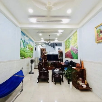 TÂN SƠN NHÌ - ĐƯỜNG 8M THÔNG - VIEW CÔNG VIÊN - 72M  - 4 TẦNG - 4PN GIÁ 9