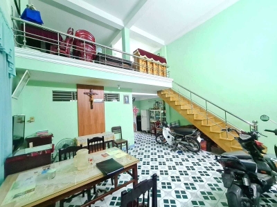 # Kiệt gần Lê Duẩn, 78m2, ngang 6m, nở hậu, 3 tầng cứng, 3PN, sân rộng, 4.x tỷ vừa