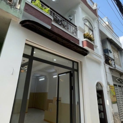 Nhà hẻm 435/3 Lê Văn Thọ, Phường 9, Gò Vấp, Hẻm 3,5m thông, 5,05x8,5m, trệt 1 lầu, 2PN, 3WC, 6,15 tỷ TL