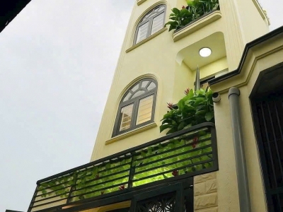 Nhà hẻm 237/13/2A Phạm Văn Chiêu, Phường 14, Gò Vấp, Hẻm 2,5m thông, 3,5x11m, Cn 37 m2, trệt 2 lầu, ST sau, 4PN, 3WC, Full nội thất, 5,68 tỷ TL