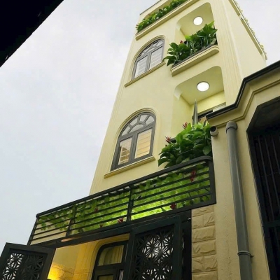 Nhà hẻm 237/13/2A Phạm Văn Chiêu, Phường 14, Gò Vấp, Hẻm 2,5m thông, 3,5x11m, Cn 37 m2, trệt 2 lầu, ST sau, 4PN, 3WC, Full nội thất, 5,68 tỷ TL