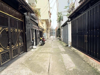 BÁN NHÀ PHẠM VĂN HAI- P.5 - HẺM Ô TÔ- SÁT MẶT TIỀN - GIÁP Q10 Q3 - NGANG HIẾM 5 x 19M (GẦN 100M2) - 4 TẦNG 5PN 5WC.MT 207