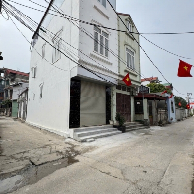 Bán Nhà Lô Góc 2 Mặt Tiền 3 Tầng – Trục Chính Thôn Do Thượng, Tiền Phong, Mê Linh