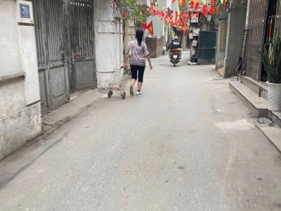 Bán đất vĩnh hưng 56M 2 mặt ngõ ô tô tránh vào đất kinh doanh hoàng mai