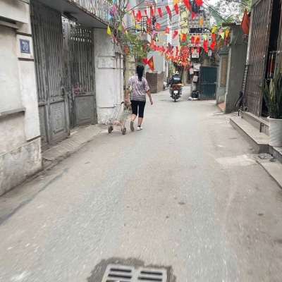 Bán đất vĩnh hưng 56M 2 mặt ngõ ô tô tránh vào đất kinh doanh hoàng mai