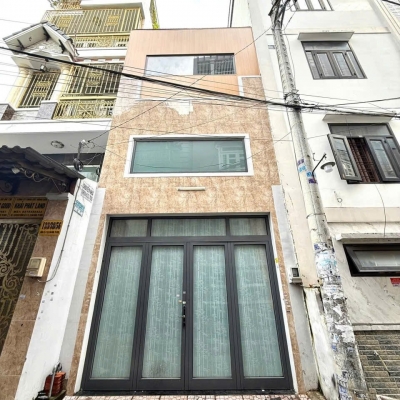 Nhà hẻm 133/38/54 Trần Thị Trọng, Phường 15, Tân Bình, Hẻm 4m thông, 4x16m, Cn 63,9 m2, trệt lửng 1 lầu, 6,66 tỷ TL
