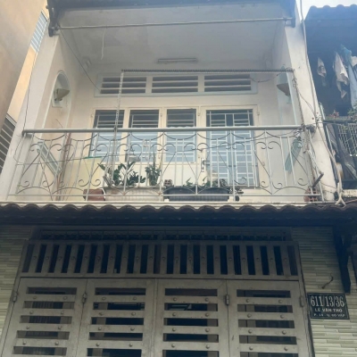 Nhà hẻm 611/13/36 Lê Văn Thọ, Phường 14, Gò Vấp, Hẻm 4m, 3,4x11m, Cn 30,9 m2, trệt 1 lầu, 2PN, 2WC, 4,07 tỷ TL