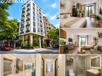 BÁN TÒA APARTMENT MẶT PHỐ KHƯƠNG THƯỢNG - ĐỐNG ĐA - DÒNG TIỀN 100 TRIỆU/THÁNG - 60M² - 8 TẦNG - MT 5M - 29,9 TỶ