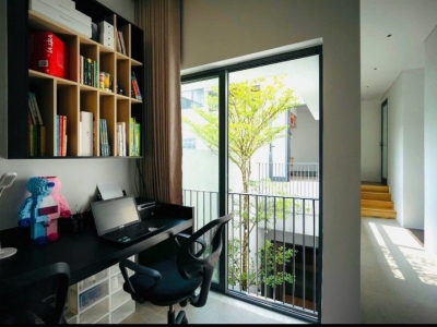 ♪MT đường 10.5m Thành Thái, sát Nguyễn Hữu Thọ, 100m2, Kiến Trúc Độc Đáo, Thiên Nhiên, 6.x tỷ