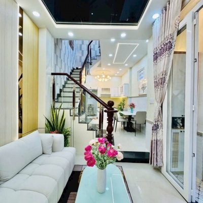 Bán nhà 3,7x10 1 lầu 2pn 2wc  hẻm Lê Đức Thọ p16 gò vấp 