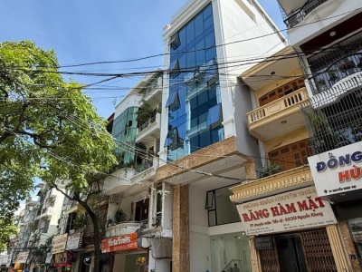 (Chính chủ) bán tòa văn phòng mặt phố Thụy Khuê đã xây 7 tầng thang máy, mặt tiền 4.2m, 70m2, 41.5 tỉ