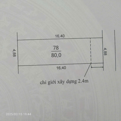 CHÍNH CHỦ GỬI BÁN – KHU ĐẤU GIÁ X2, ĐỒNG NHÂN – HẢI BỐI (Vĩnh Thanh)