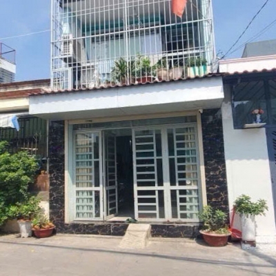 Nhà Vuông 2 tầng Hẻm xe tải 45m2 – Tân Chánh Hiệp 35 Q12