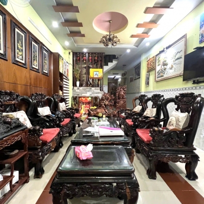 CHÍNH CHỦ 1 ĐỜI - Bán nhà 75M² - 4 Tầng/4PN Ô TÔ TẬN CỬA gần EMART giá 7.x tỷ TL