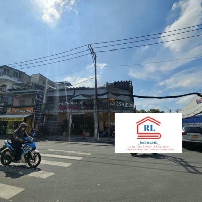 Chính chủ cho thuê nhà góc 2 mặt tiền: Thăng Long - Hậu Giang, Phường 4, Quận Tân Bình