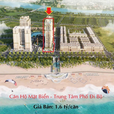 Căn hộ hạng sang, sở hữu lâu dài, 1 bước chạm biển tại TP Đồng Hới mà giá chỉ hơ n 1 tỷ