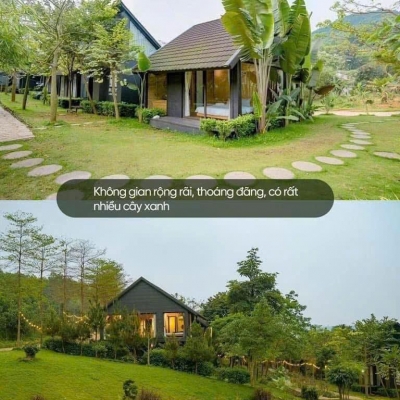Siêu phẩm villa tại Vân Hòa, Ba Vì, DT 160m2 thiết kế 3 ngủ, vừa hoàn thiện còn mới nguyên