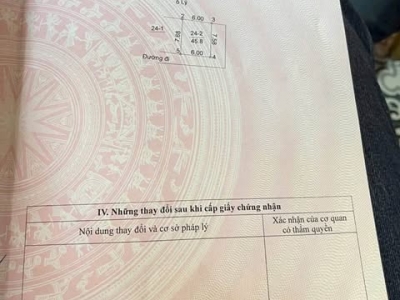 45.8m lô góc 2 mặt tiền Cựu Quán, Đức Thượng, Hoài Đức