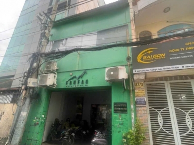 Nhà hẻm 33/1 Trường Sơn, Phường 4, Tân Bình, Hẻm 5m thông, 5 NH 5,4x24m, Cn 125,6 m2, trệt 1 lầu, 25,5 tỷ TL