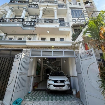 bán nhà hẻm lâm thị hố q12, 70m2, 4 tầng, 4pn, sổ hồng, giá tốt 5.7 tỷ!