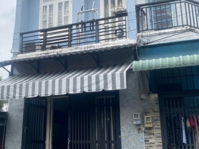 MẶT TIỀN GIÁ HẺM - GIÁP TÂN PHÚ - NGAY CHỢ GÒ XOÀI - NHÀ MỚI ĐẸP 2 TẦNG - 50M CHỈ 3.X