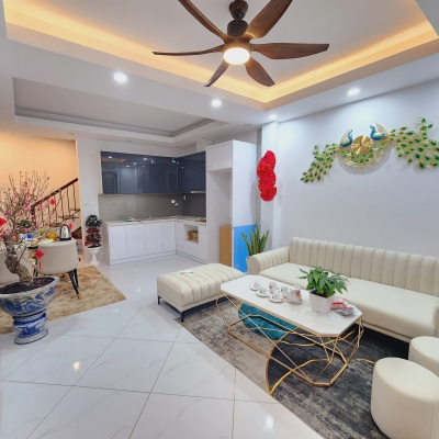 Nhà phố Định Công dt 42m2 x5T,mới,đẹp,ngõ rộng,ở luôn,giá 7.25 tỷ,sđcc