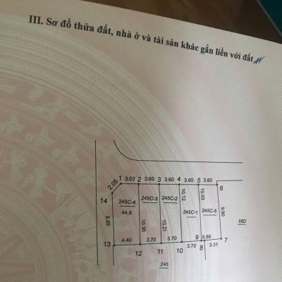 chủ nhà gửi bán lô góc 44m giang chính biên giang 
hàng đầu tư f0 giá nét 
đường ô tô thoải mái thông tứ tung