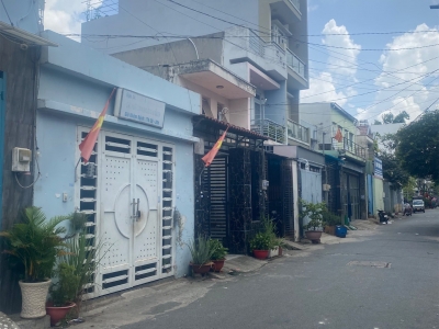 MẶT TIỀN KD GẦN CHỢ GÒ XOÀI - THÔNG LÊ VĂN QUỚI- 68M - 3 TẦNG NHỈNH 6