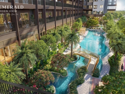 The  EMERALD GARDEN VIEW chỉ 7tr/tháng Căn hộ xanh chuẩn sống đôi giữa lòng Thuận An