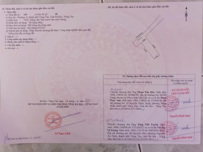 Chính chủ cần bán lô đất 78m2 Phường 12, Vũng Tàu, Bà Rịa Vũng Tàu, giá đầu tư