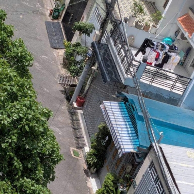 Nhà đẹp khu phân lô, hẻm nhựa 8m 1 sẹc sát mặt tiền* Ngang 5 x 17,5m gồm 1 trệt 2 tầng sân thượng trước sau