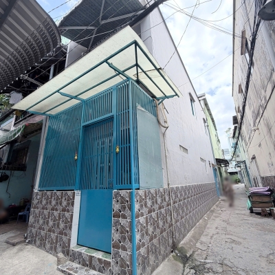 Nhà hẻm 3m thẳng tới nhà Tuy Lý Vương P12Q8