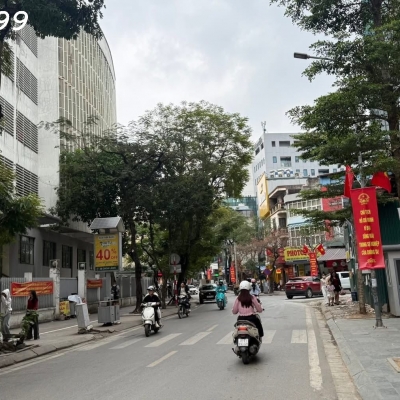 ???? BÁN SIÊU PHẨM BUILDING MẶT PHỐ CHÙA LÁNG - 135M2 - 9 TẦNG - GIÁ 110 TỶ ????