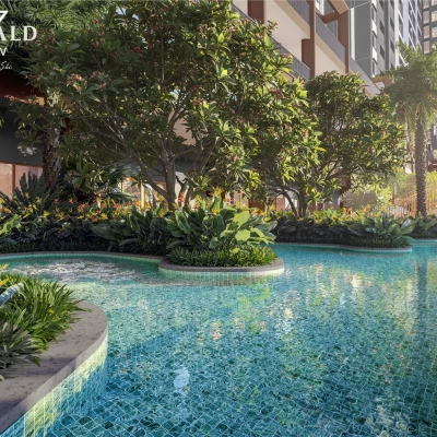 THE EMERALD GARDEN VIEW  Biểu tượng xu hướng sống xanh sang trọng chỉ 35tr/m2