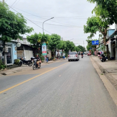 MẶT TIỀN KINH DOANH ĐỈNH – LÔ GÓC 2MT – 1T2L – DT 102M² (NGANG 7.5M)