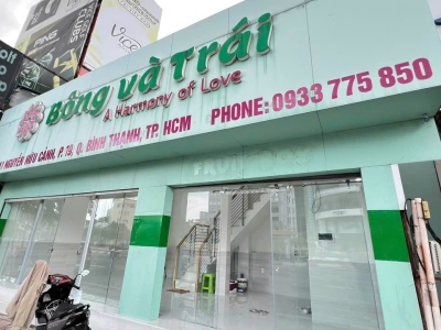 Cho Thuê Nhà Kd Mặt Tiền 1 Trệt 1 Lầu, 48m2, Mặt Tiền Rộng 10.6m- Tại 21A1 Nguyễn Hữu Cảnh, P.19, Q.Bình Thạnh