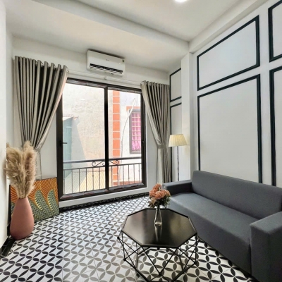 Cho Thuê Ccmn đẹp 100% thoáng sáng ngõ 82 Kim Mã, Ba Đình