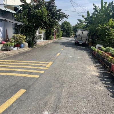 Bán đất mặt tiền 5x21m giá 4,5 tỷ Đường Đông Thạnh 7-1