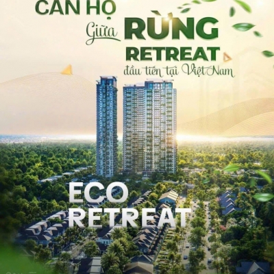 Cần bán gấp căn hộ 2PN Eco Retreat view hồ thiên nga xịn sò phân khu 6 Eco Retreat