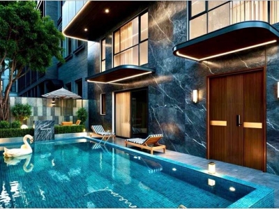 Siêu phẩm Nguyễn Sơn, 2 mặt ôtô tránh, 145m x 7 tầng, mặt tiền 10m, thang máy, bể bơi, full nội thất Luxury